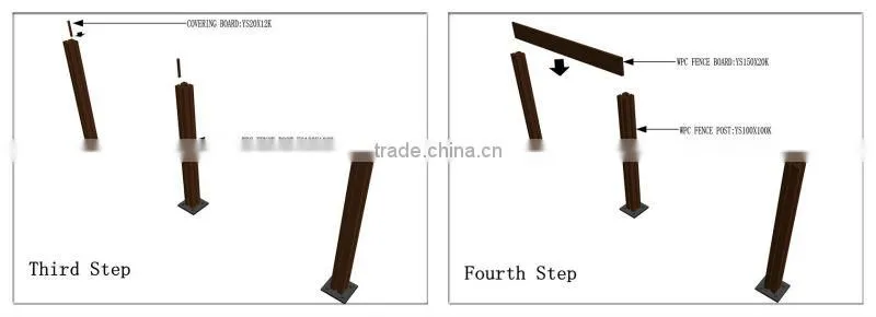 wood plastic fence