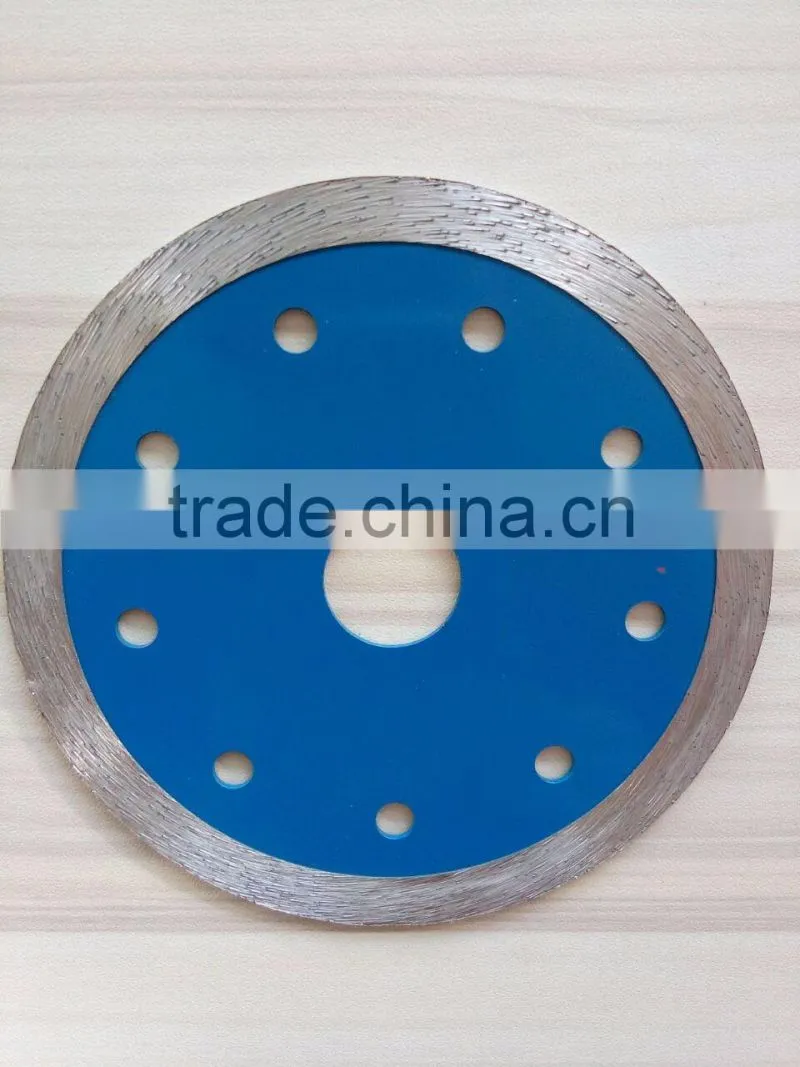cold or hot pressing saw blade with continuous cutting edge guarantee better cutting quality