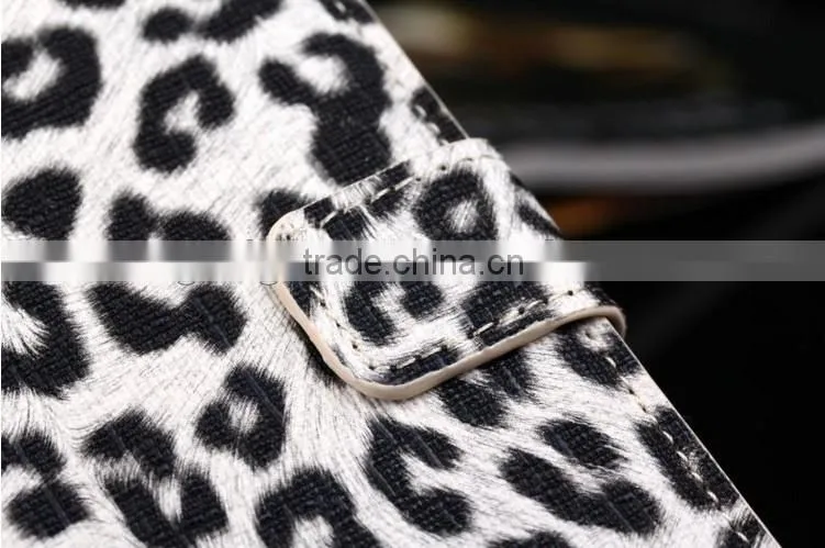 2014 New product Hot selling leopard Wallet phone case for galaxy s5,case for samsung galaxy s5
