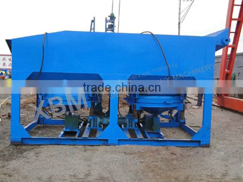 New design jigging machine used in the gold beneficiation plant