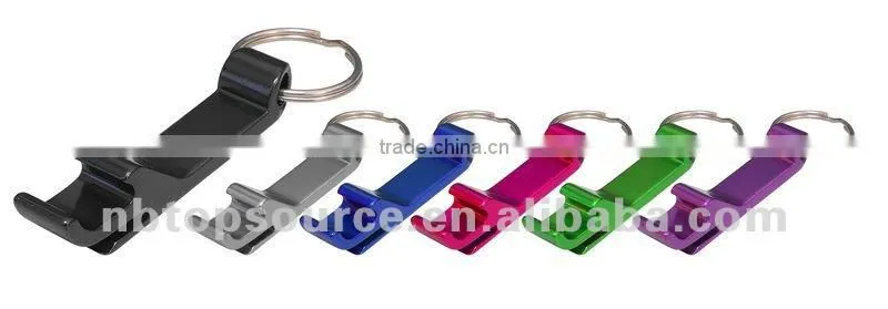 Hot Sale Mini Cheap Aluminum Colorful Shape Carabiner with Bottle Opener for promotion