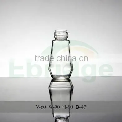 60ml salt pepper glass shaker bottle