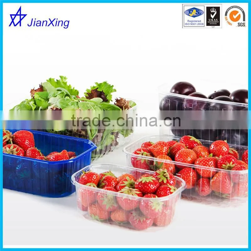 plastic Mushroom Container Blister Clamshell Packaging box