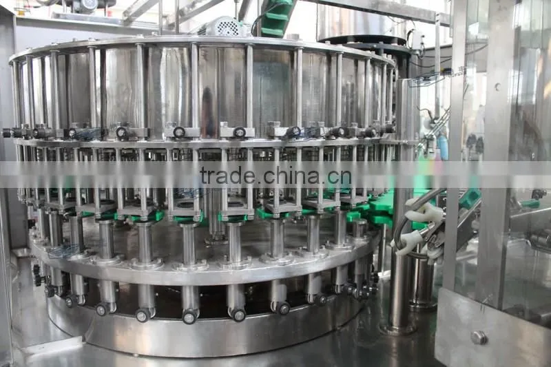 Glass bottled juice production machine, Tinplate Lug Caps sealing machine