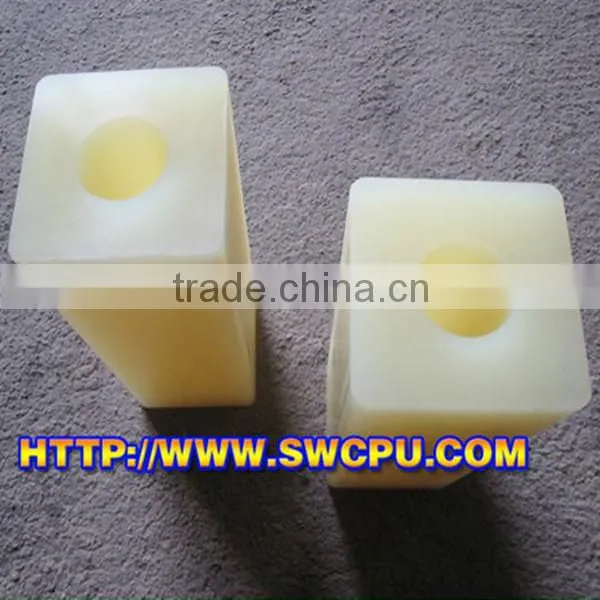 Plastic HDPE Nylon UHMWPE Bushing sleeve type plastic bushing