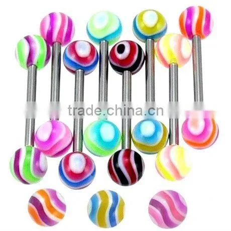 Porcupine Tongue Ring