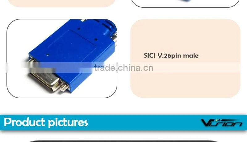 Vision ADA-SSC-GM cisco smart serial V.26 pin to RJ45 female DCE Cable