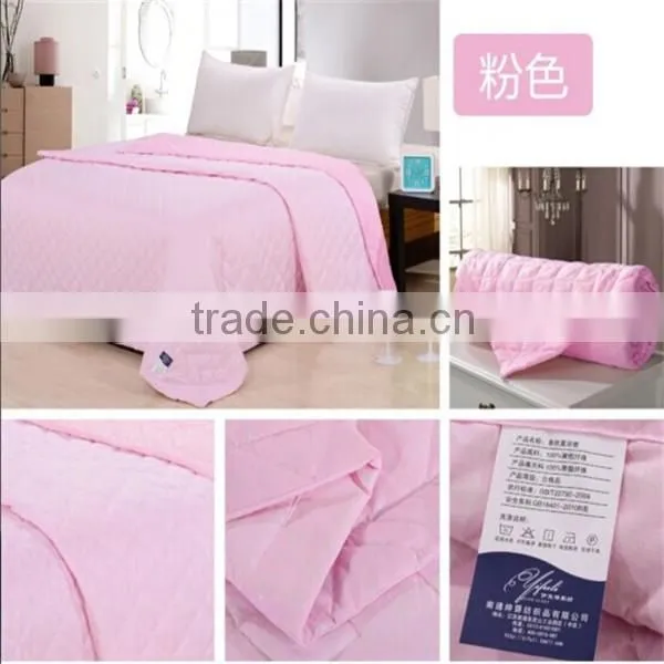 alibaba selling air-condition summer queen size super soft velboa for fitted quilt