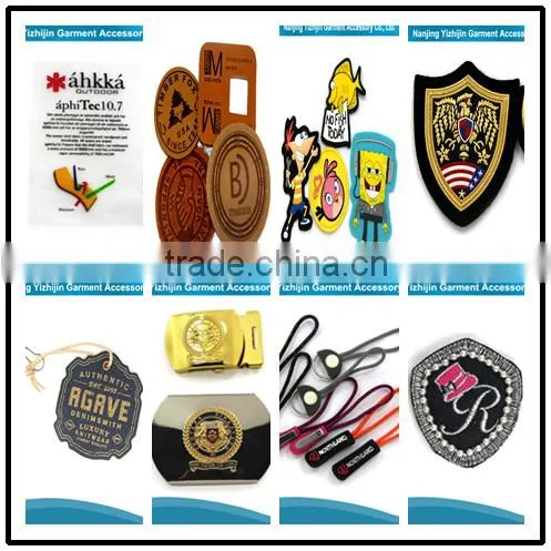New Design China Supplier Fake Leather Labels Patches