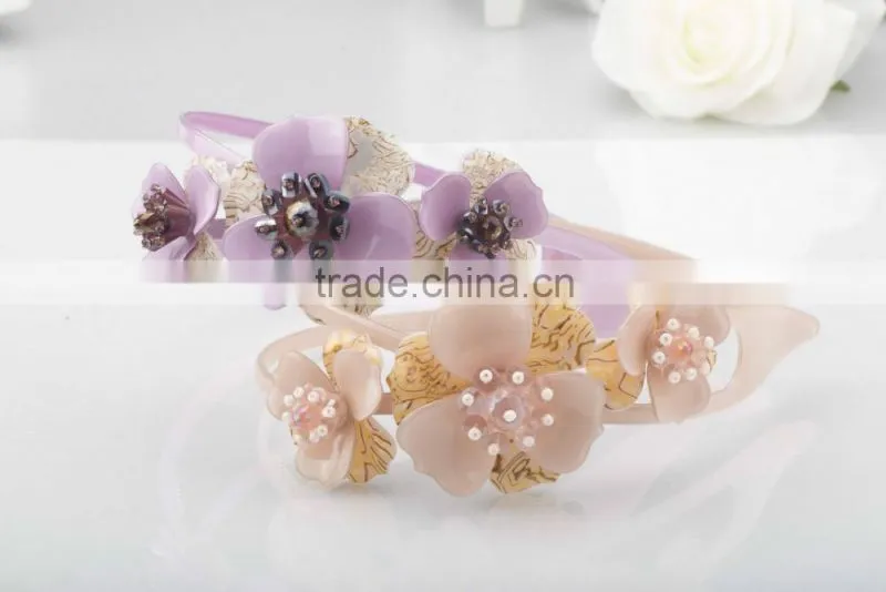 wholesale fancy flower hair accessories hot sale headband fashion hairband for women