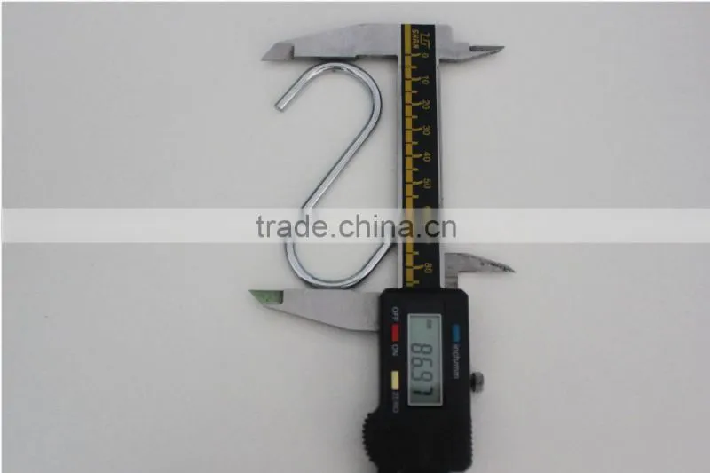 Multifuctional Metal S Shaped Hanger Hook for Kitchen Wardrobe Bath
