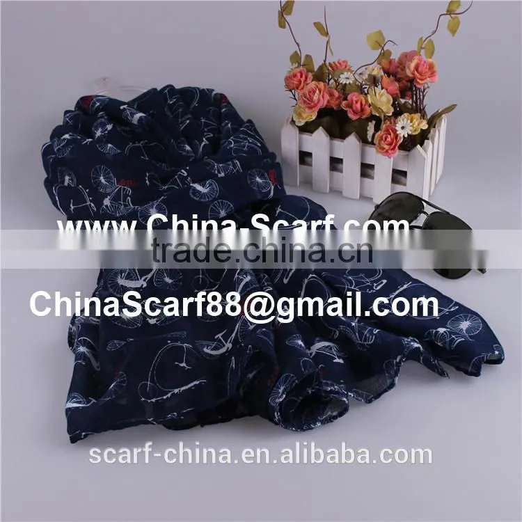 Wholesale viscose fashion scarf