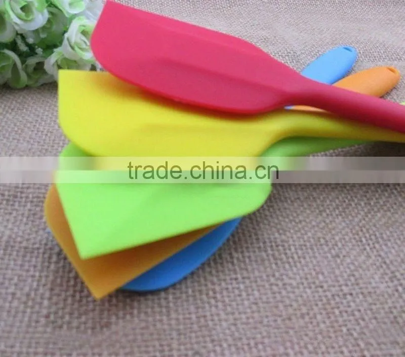 Heat Resistant Silicone Cream Butter Spatula Mixing Batter Scraper Baking Tools