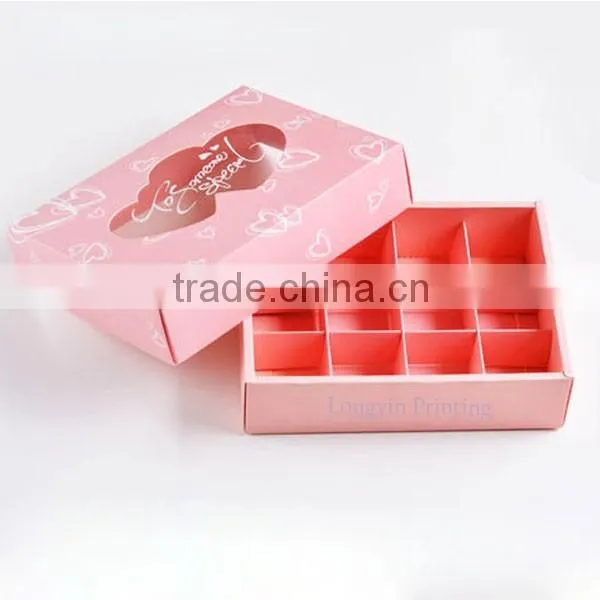 Custom paper box packaging gift box chocolate box printing