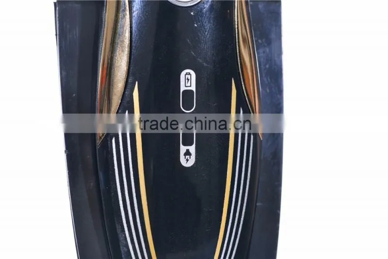 New arrival 3 head 3 in 1 12v black man electric shaver for men