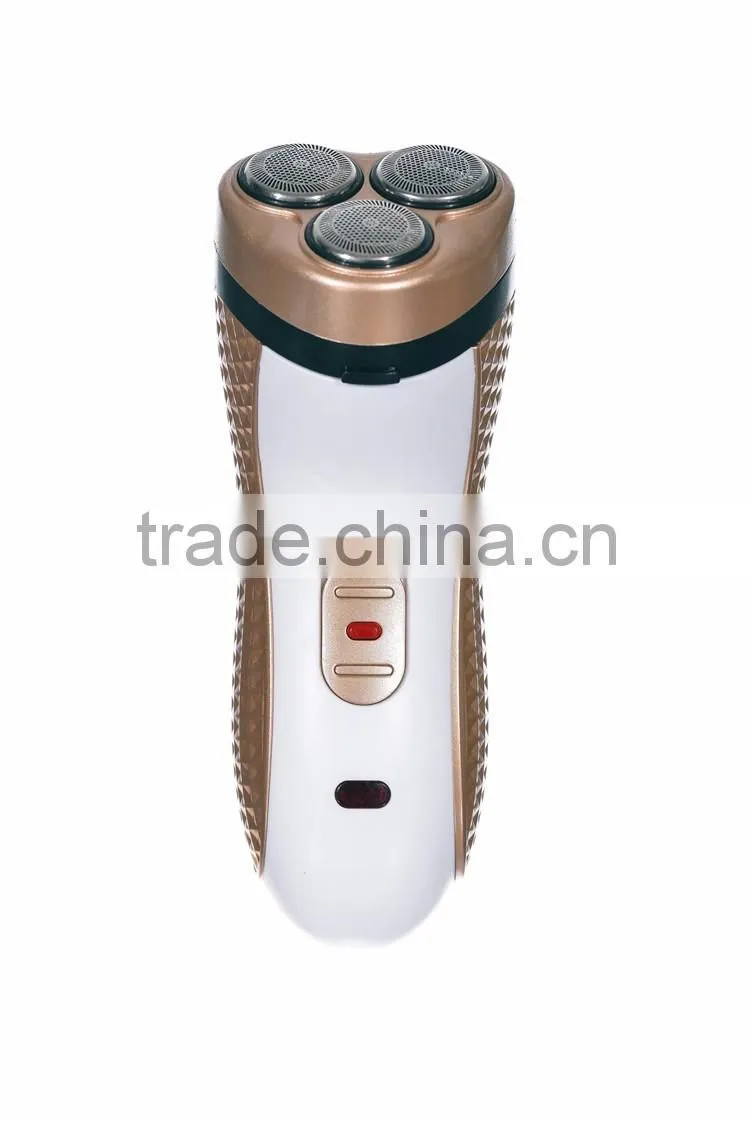 SHINON brand 3 head 12v rechargeable electric shaver for men