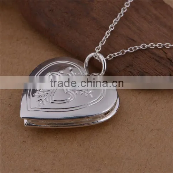 heart plated 925 snake thick silver chain necklace patterns