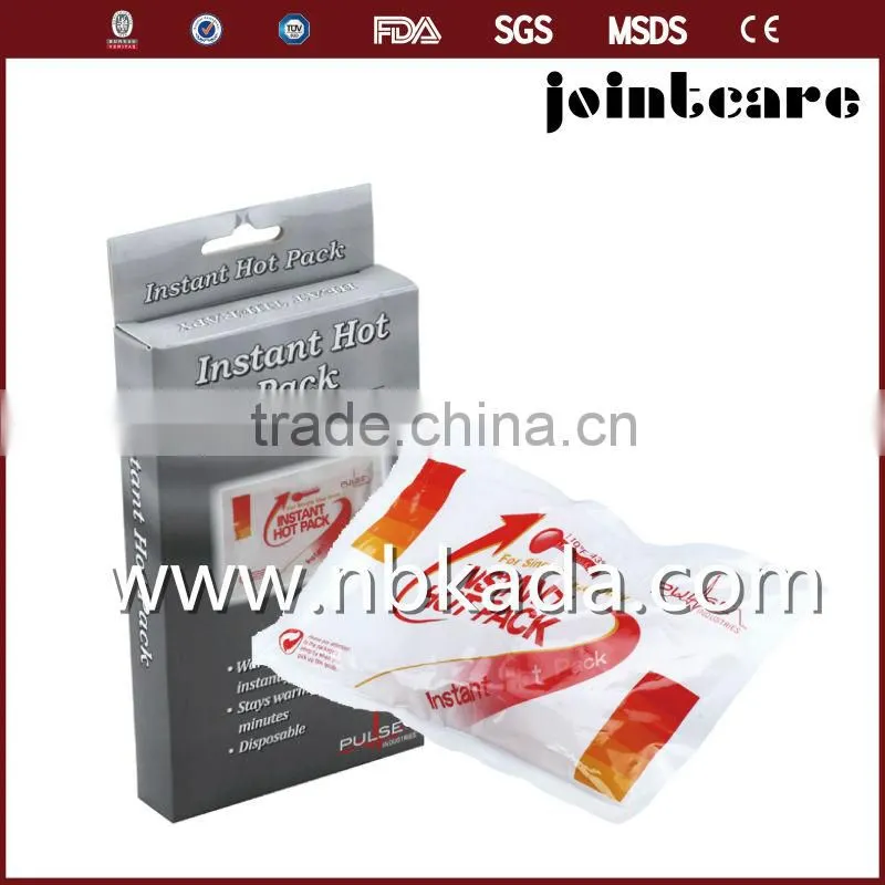 Instant hot pack for first aid warm pad pocket hand warmer