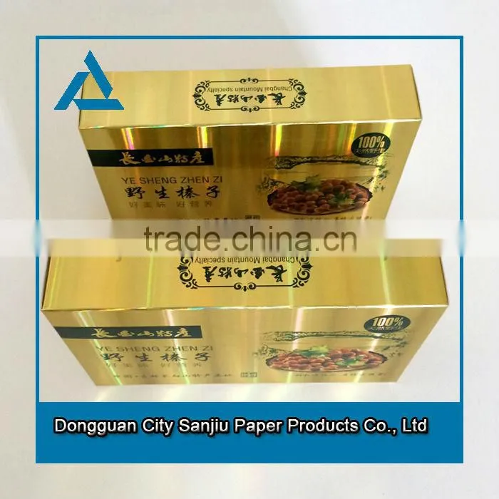 CARDBOARD PACKING BOX FOR SCHOOL SUPPLIES DELICATE PACKING BOX