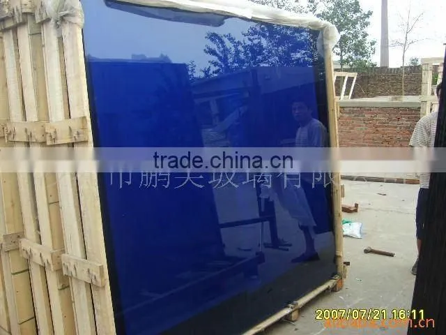 3.8mm-----12mm Ocean blue glass