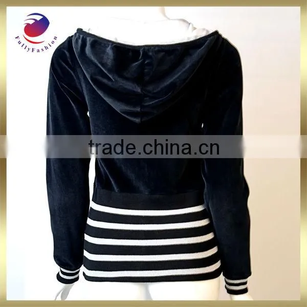pullover hoodie black women sport long sleeve comfortable style