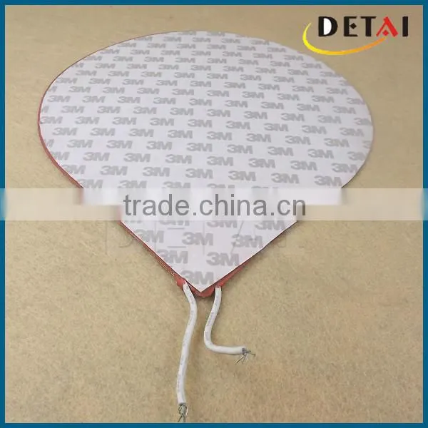 high thermal efficiency 12V flexible and thin silicone heat film