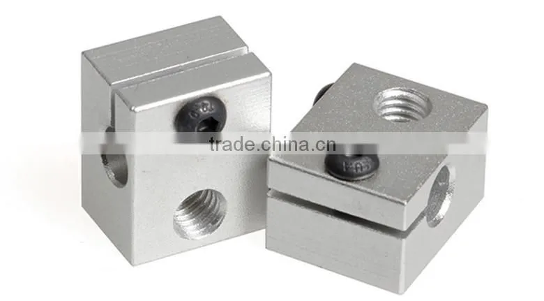 E3D V6 heating aluminum block for RepRap Makerbot MK7/MK8 Extruder 3D Printer Part