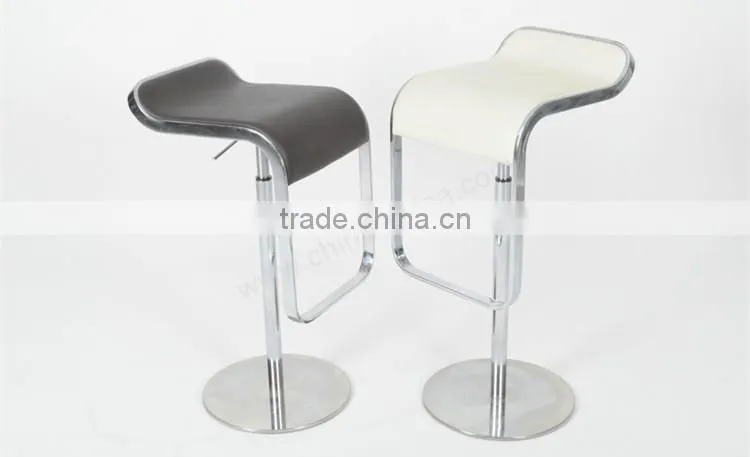 Modern replica Lem Piston bar stool with lifting adjustable mechanism