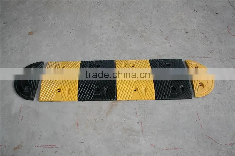 1000*300*50mm traffic road speed hump for parking system/heavy strength rubber road speed breaker used on road for safety