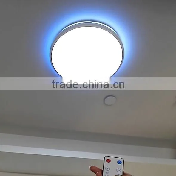 TIWIN factory sale 27w Remote / Wifi Control color led changing ceiling light