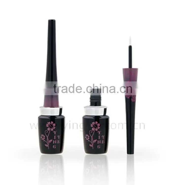 Light purple unique shape cosmetic bottle