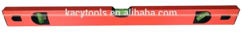 aluminum spirit level with magnetic strip
