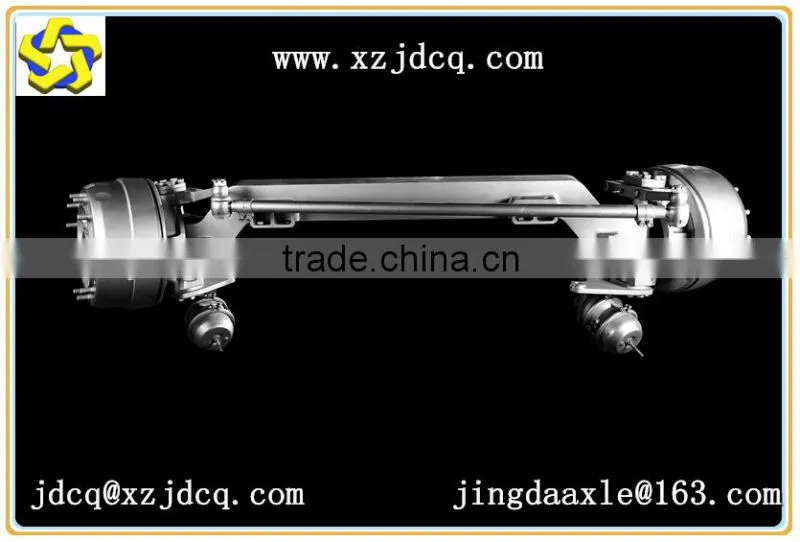 xcmg yutong mining dump vechicle truck steering drive axle GTQ10 steel welded rear and front drive steer axle torsion axle