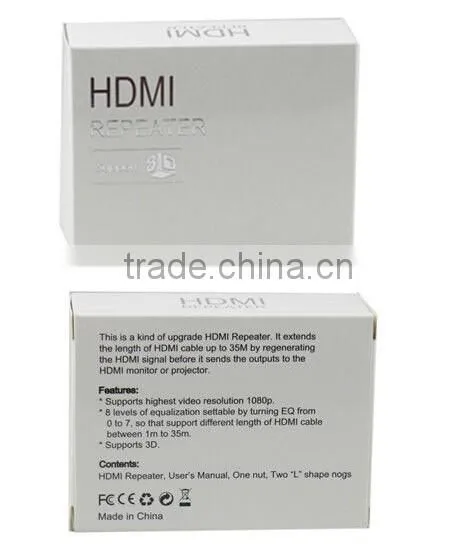 HDMI Repeater Extends The Length of HDMI Cable Up to 35M HDMI Extender Adapter