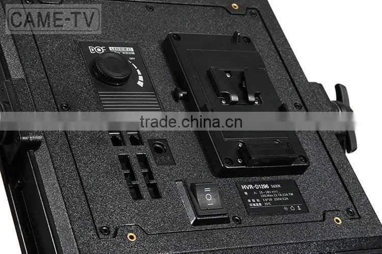CAME-TV DOF 3x1296 LED 5600K Daylight HVR-1296D Panel Lighting Kit for Camera Video