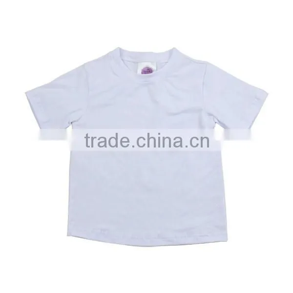 Kaiyo new design custom t-shirt boutique simple pure color round collar short sleeve baby t-shirt OEM factory direct sale kids