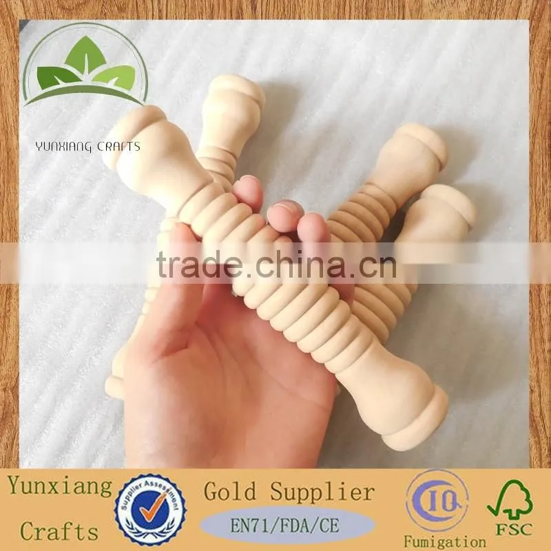 promotional wood wooden body arm leg massager