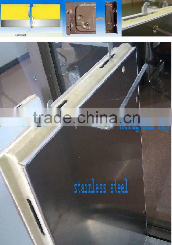 Freezer room with standard size
