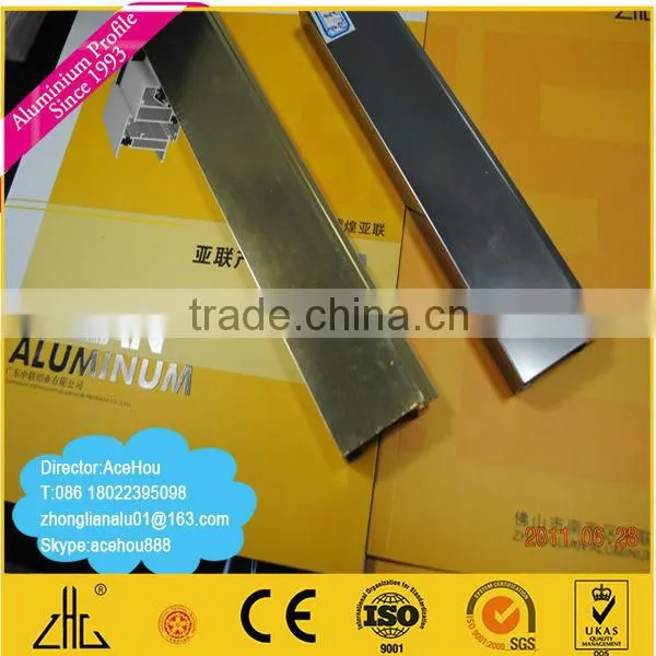 WOW!!!20 years aluminium extrusion for Mechanical special shaped profile /mechanical polishing profiled aluminum