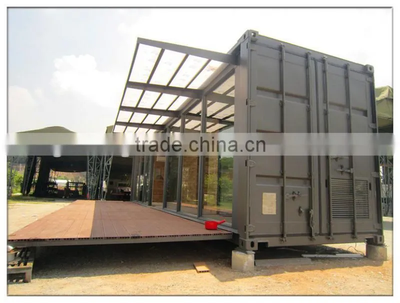 Containers with hydraulic