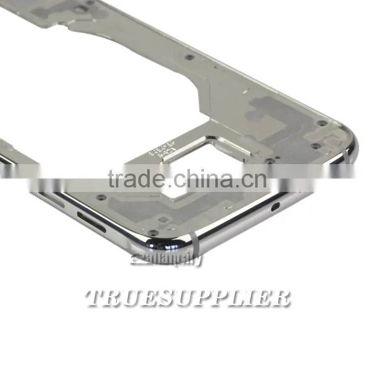 The latest Design silvery middle frame for SAMSUNG S6 silvery Middle Frame with for S6