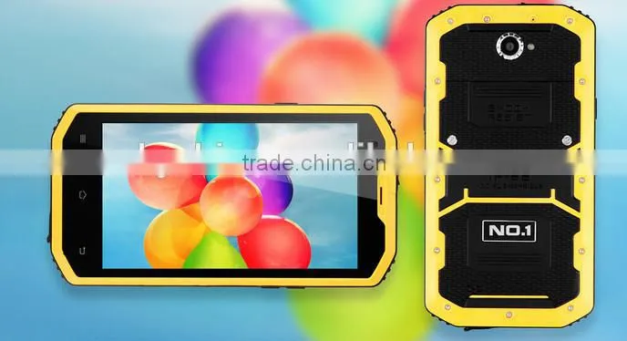 5.5 inch IP68 android mobile phone hot sell NO.1 X2 with 4G LTE Qualcomm MSM8916 and Android 4.4 OS