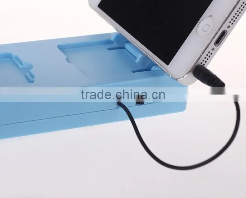 New product Large mobile phone 3D screen magnifier with 4000~6000mah power bank