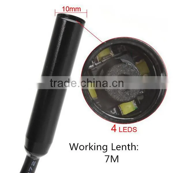 4 LED Waterproof 7M USB Endoscope Camera