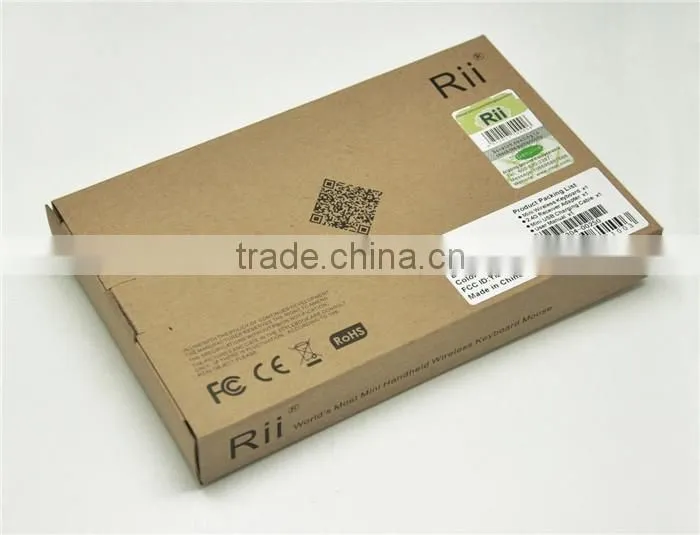 AIRMOUSE Rii i8+ 2.4G Wireless Mini Keyboard for ANDROID tv BOX with touchpad Airmouse