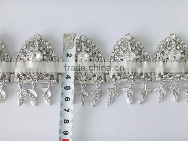 Wholesale rhoudium fashion hairpins bridal hair accessories