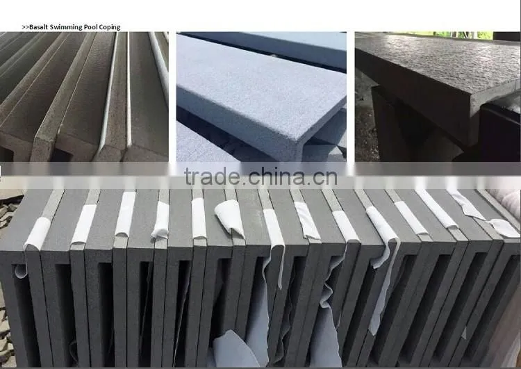 hot seling black basalt stepping stones 600x300