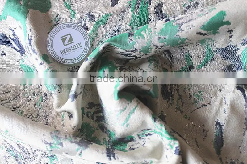 Sequin fabric with jacquard flowers sequin for sequin dress