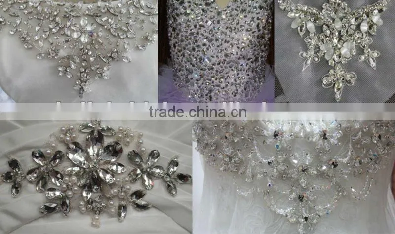 Latest Wedding Dress with Lace Evening / Formal Dress Type and Woven Technics pattern maxi prom dress puffy flower girl dresses
