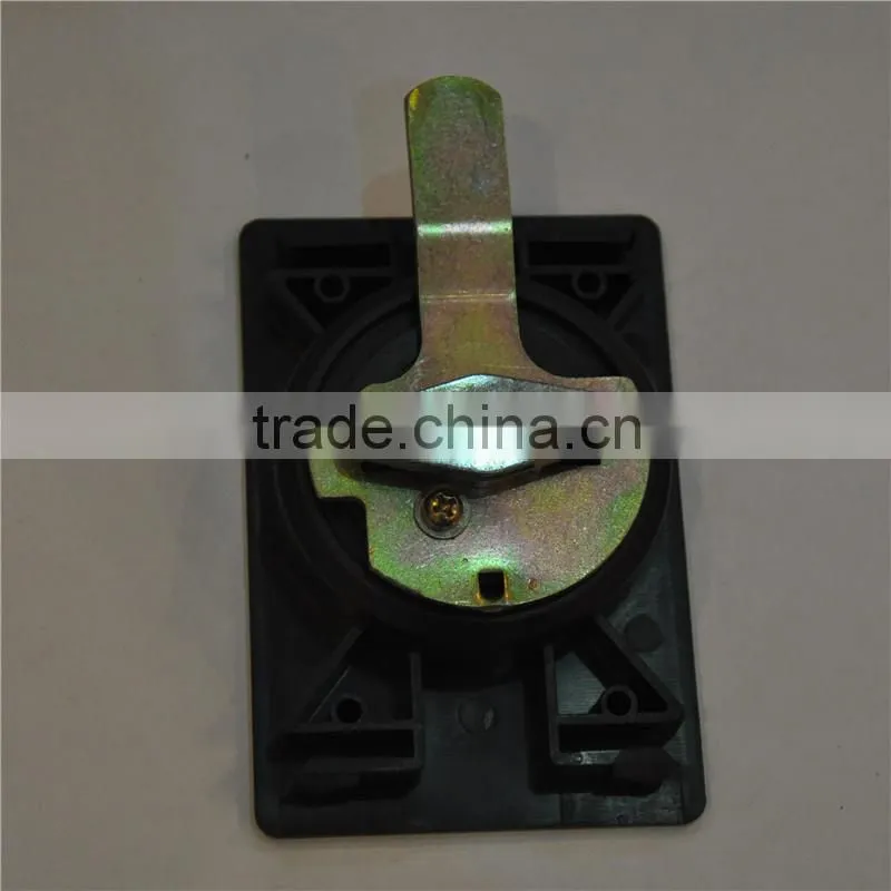 Compact shelving cabinet locker lock